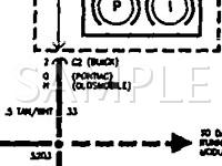 1995 Oldsmobile Achieva SL 2.3 L4 GAS Wiring Diagram