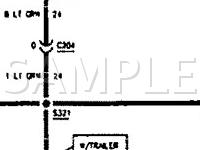 1996 Chevrolet Astro  4.3 V6 GAS Wiring Diagram