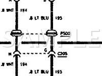 1996 Chevrolet Astro  4.3 V6 GAS Wiring Diagram
