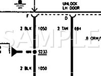 1996 Chevrolet Astro  4.3 V6 GAS Wiring Diagram