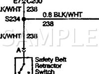 1996 Chevrolet Blazer  4.3 V6 GAS Wiring Diagram