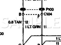 1996 GMC Sonoma  4.3 V6 GAS Wiring Diagram