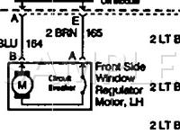 1996 Oldsmobile Bravada  4.3 V6 GAS Wiring Diagram