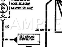 1996 GMC C3500 Pickup Sierra XC 7.4 V8 GAS Wiring Diagram