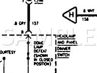 1996 GMC C3500 Pickup Sierra 6.5 V8 DIESEL Wiring Diagram
