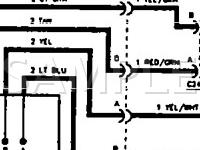 1996 GMC C1500 Pickup Sierra XC 6.5 V8 DIESEL Wiring Diagram