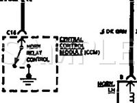 1996 Chevrolet Corvette  5.7 V8 GAS Wiring Diagram