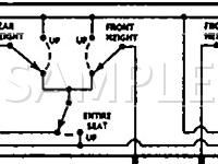 1996 Chevrolet Corvette  5.7 V8 GAS Wiring Diagram