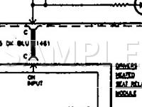 1996 Cadillac Deville  4.6 V8 GAS Wiring Diagram