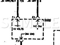 1996 Cadillac Concours  4.6 V8 GAS Wiring Diagram