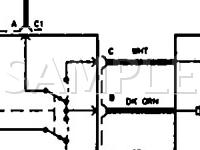 1996 Cadillac Eldorado  4.6 V8 GAS Wiring Diagram