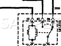 1996 Cadillac Deville  4.6 V8 GAS Wiring Diagram