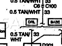 1996 Chevrolet G10 VAN Express 5.0 V8 GAS Wiring Diagram