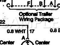 1996 GMC G15/G1500 VAN Savana 4.3 V6 GAS Wiring Diagram