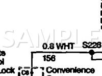 1996 GMC G15/G1500 VAN Savana 4.3 V6 GAS Wiring Diagram