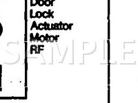 1996 GMC G15/G1500 VAN Savana 5.0 V8 GAS Wiring Diagram