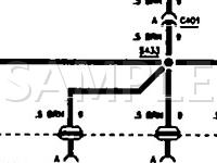 1996 Oldsmobile LSS  3.8 V6 GAS Wiring Diagram