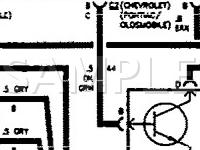 1996 Oldsmobile Silhouette  3.4 V6 GAS Wiring Diagram