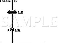 1996 Oldsmobile Silhouette  3.4 V6 GAS Wiring Diagram