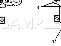 1996 GEO Metro  1.0 L3 GAS Wiring Diagram