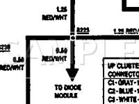 1996 GEO Metro LSI 1.0 L3 GAS Wiring Diagram