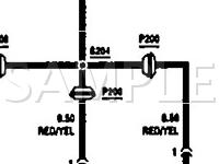 1996 GEO Metro LSI 1.0 L3 GAS Wiring Diagram