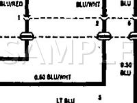1996 GEO Metro  1.0 L3 GAS Wiring Diagram