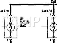 1996 GEO Prizm LSI 1.8 L4 GAS Wiring Diagram
