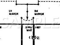 1996 Chevrolet Monte Carlo LS 3.1 V6 GAS Wiring Diagram
