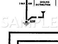 1996 Chevrolet Caprice Classic 5.7 V8 GAS Wiring Diagram