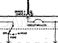 1996 Cadillac Fleetwood  5.7 V8 GAS Wiring Diagram