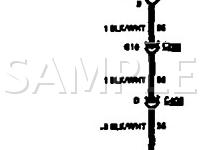 1996 Chevrolet Caprice Classic 4.3 V8 GAS Wiring Diagram