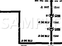 1996 Chevrolet Impala SS  5.7 V8 GAS Wiring Diagram