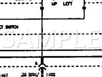 1996 Pontiac Grand AM SE 2.4 L4 GAS Wiring Diagram