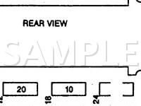 1997 Chevrolet Astro  4.3 V6 GAS Wiring Diagram