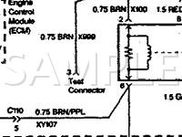 1997 Cadillac Catera  3.0 V6 GAS Wiring Diagram