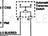 1997 Cadillac Catera  3.0 V6 GAS Wiring Diagram