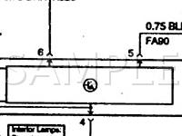1997 Cadillac Catera  3.0 V6 GAS Wiring Diagram