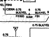 1997 Cadillac Catera  3.0 V6 GAS Wiring Diagram