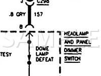1997 Chevrolet K3500 Pickup  6.5 V8 DIESEL Wiring Diagram