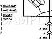 1997 GMC K3500 Pickup Sierra XC 7.4 V8 GAS Wiring Diagram