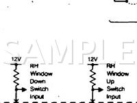 1997 Chevrolet Corvette  5.7 V8 GAS Wiring Diagram