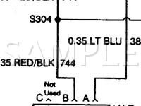 1997 Chevrolet Corvette  5.7 V8 GAS Wiring Diagram
