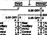 1997 GMC G35/G3500 VAN Savana 7.4 V8 GAS Wiring Diagram