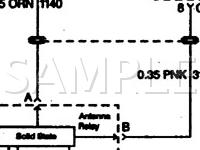 1997 GMC G25/G2500 VAN Savana 5.0 V8 GAS Wiring Diagram