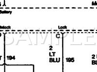 1997 Chevrolet G10 VAN Express 5.7 V8 GAS Wiring Diagram