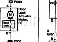 1997 GMC G15/G1500 VAN Savana 4.3 V6 GAS Wiring Diagram