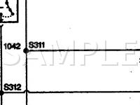 1997 GMC G25/G2500 VAN Cargo 6.5 V8 DIESEL Wiring Diagram