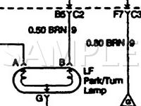 1997 Chevrolet Malibu LS 3.1 V6 GAS Wiring Diagram