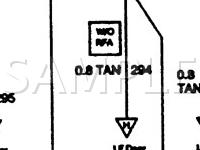 1997 Oldsmobile Cutlass  3.1 V6 GAS Wiring Diagram